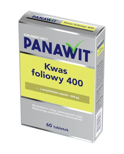 Panawit Kwas foliowy 400 60 tabletek