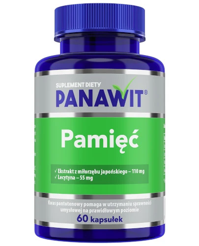 Panawit Pamięć 60 kapsułek