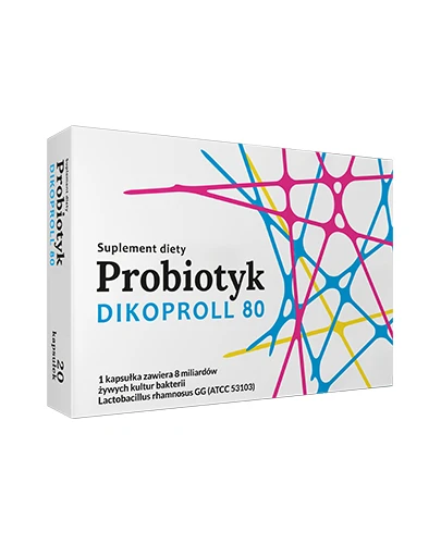 Panawit Probiotyk Dikoproll 80 20 kapsułek + DOSTAWA 0 ZŁ