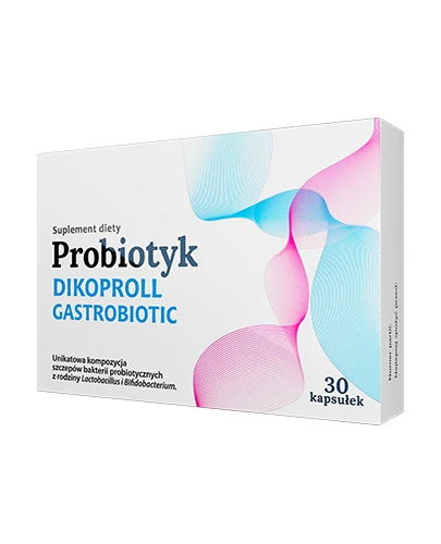 Panawit Probiotyk Dikoproll Gastobiotic 30 kapsułek