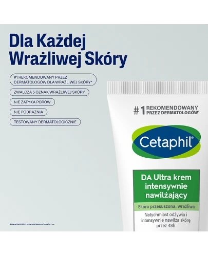 Cetaphil DA Ultra Krem intensywnie nawilżający 85 g   