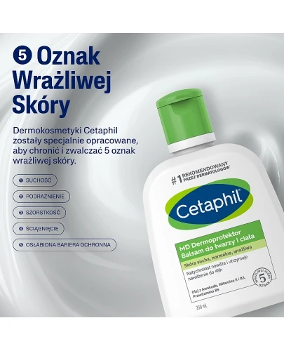 Cetaphil MD Dermoprotektor Balsam do twarzy i ciała 250 ml   