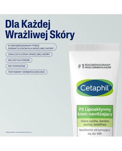 Cetaphil PS Lipoaktywny Krem nawilżający 100 g   