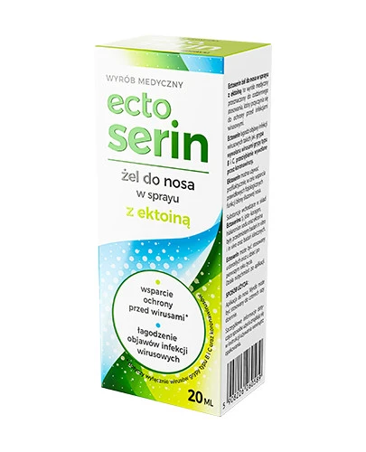 Panawit Ectoserin Żel do nosa w sprayu 20 ml