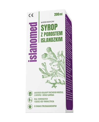 Islanomed Syrop z porostem islandzkim 200 ml