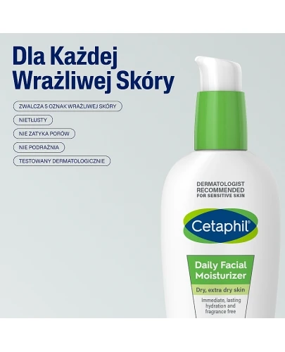 Cetaphil krem nawilżający do twarzy na dzień 88 ml   