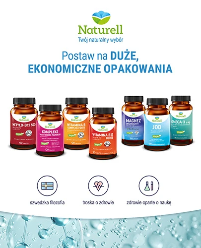 Naturell Witamina B12 Forte 120 tabletek do żucia