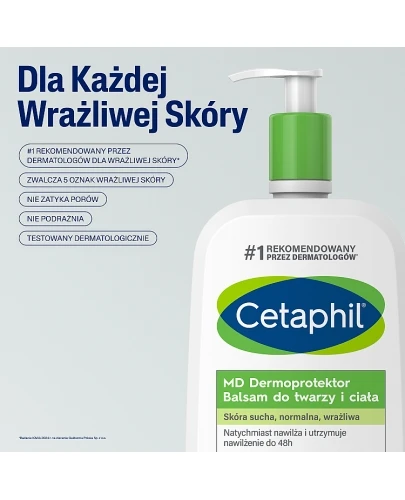 Cetaphil MD Dermoprotektor balsam do twarzy i ciała 1000 ml   