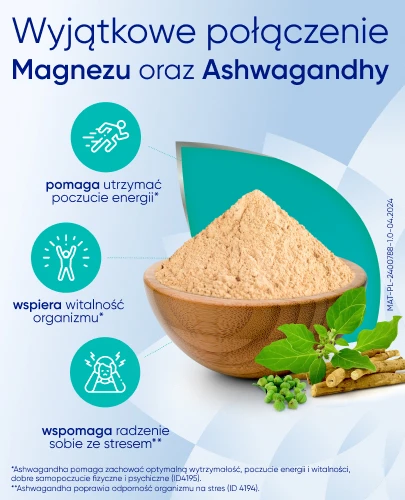 Magne-B6 zmęczenie i stres + Ashwagandha 3 x 30 tabletek [3-PAK]