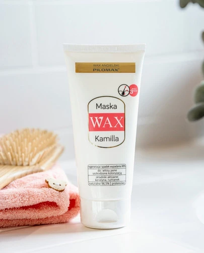 Pilomax Wax maska Kamilla regenerująca do włosów farbowanych jasnych 200 ml