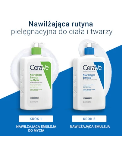 Cerave nawilżająca emulsja do skóry suchej i bardzo suchej 1000 ml