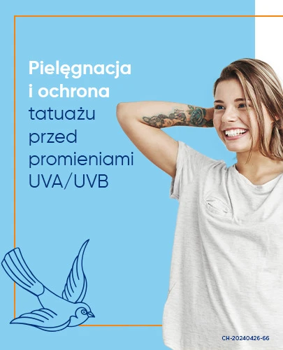 Bepanthen Tattoo Krem przeciwsłoneczny do wytatuowanej skóry z filtrem SPF 50+ UVA/UVB 50 ml