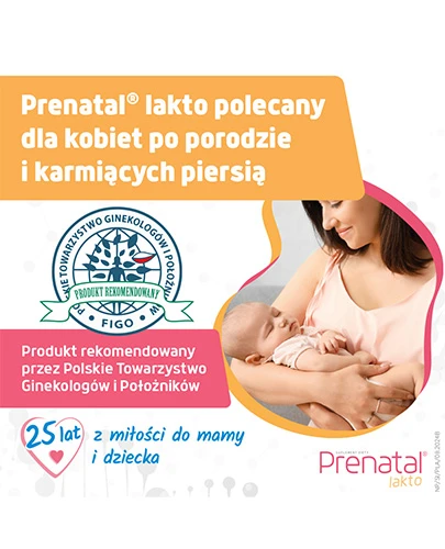 Prenatal Lakto 60 kapsułek      