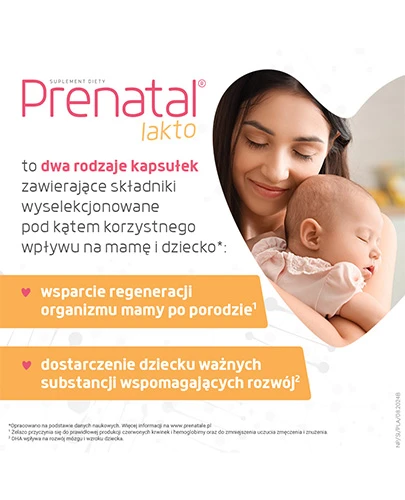 Prenatal Lakto 60 kapsułek      