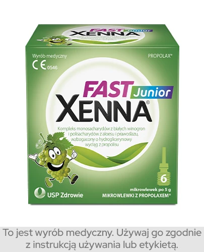 Xenna Fast Junior 6 mikrowlewek po 5 g