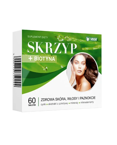 Skrzyp + Biotyna 60 tabletek