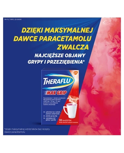 Theraflu Max Grip 10 saszetek