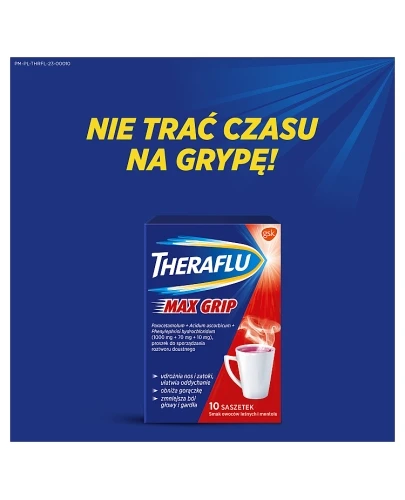 Theraflu Max Grip 10 saszetek