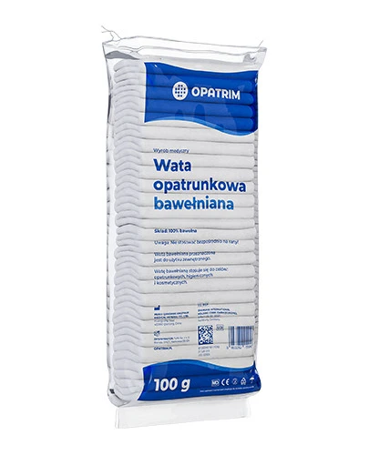 Opatrim wata opatrunkowa bawełniana 100 g