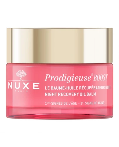  Nuxe Creme Prodigieuse Boost olejkowy balsam regenerujący na noc 50 ml + Nuxe Creme Prodigieuse Boost żelowy balsam oko 15 ml [ZESTAW]