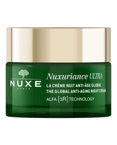  Nuxe Nuxuriance Ultra krem przeciwstarzeniowy na noc 50 ml + Nuxe Nuxuriance Ultra krem przeciwstarzeniowy do skóry wokół oko 15 ml [ZESTAW]