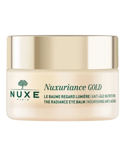 Nuxe Nuxuriance Gold Ultraodżywczy olejkowy krem do twarzy 50 ml + Nuxe Nuxuriance Gold rozświetlający balsam pod oczy 15 ml [ZESTAW]