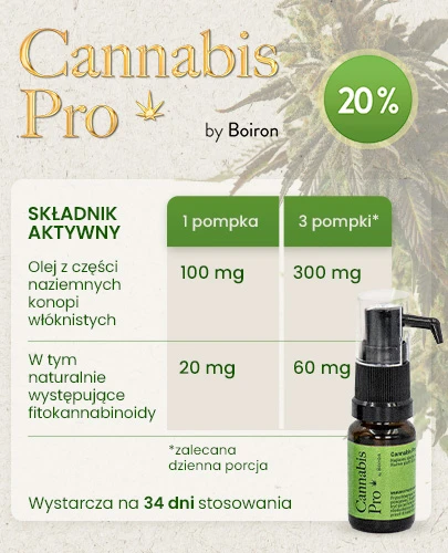 Boiron, Cannabis Pro By Boiron 20%, 11 ml