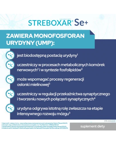 Streboxar  Se+, 30 kapsułek