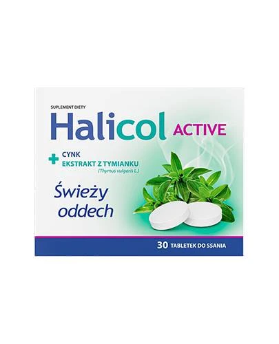 Nature Pharm, Halicol Active, 30 tabletek do ssania