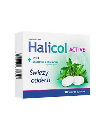 Nature Pharm, Halicol Active, 30 tabletek do ssania