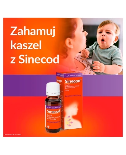 Sinecod 5 mg/ml krople 20 ml