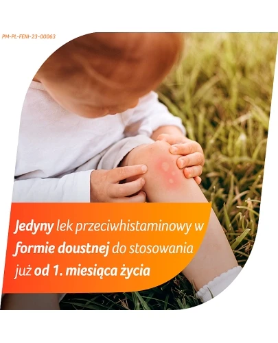 Fenistil krople doustne łagodzące zmiany skórne 20 ml