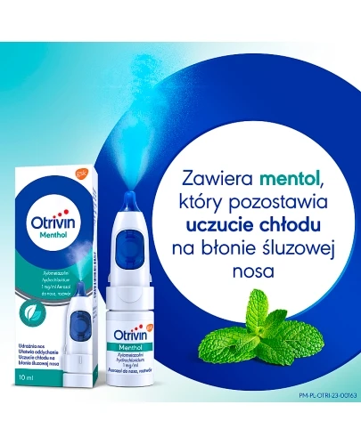 Otrivin Menthol aerozol na katar 10 ml