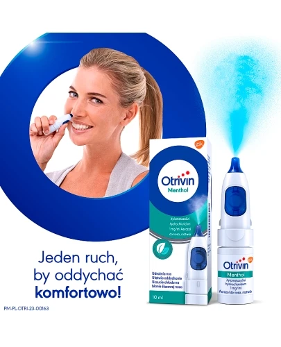 Otrivin Menthol aerozol na katar 10 ml