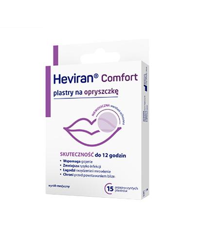 Heviran Comfort Plastry Na Opryszczk Sztuk Cena Opinie Cena Opinie Wskazania Sk Ad