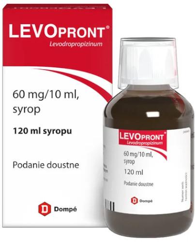 Levopront 60 Mg/10 Ml Syrop Na Kaszel 120 Ml - Cena, Opinie ᐈ Cena ...