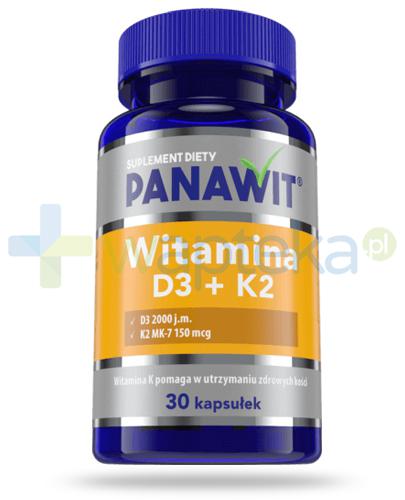 Panawit Witamina D3 K2 30 Kapsułek