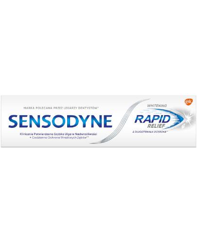 sensodyne ultraszybka ulga whitening