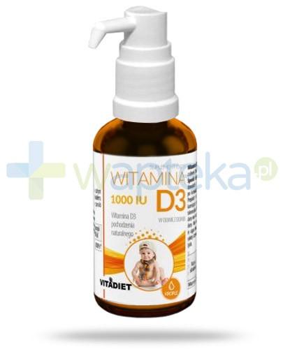 Vitadiet Witamina D3 1000 Iu Krople 294 Ml